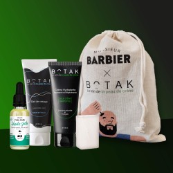 BOTAK x MR BARBIER pack cadeau rasage Crâne et Barbe
