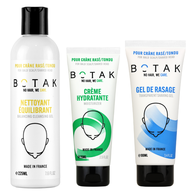 Pack de afeitado de cabeza BOTAK